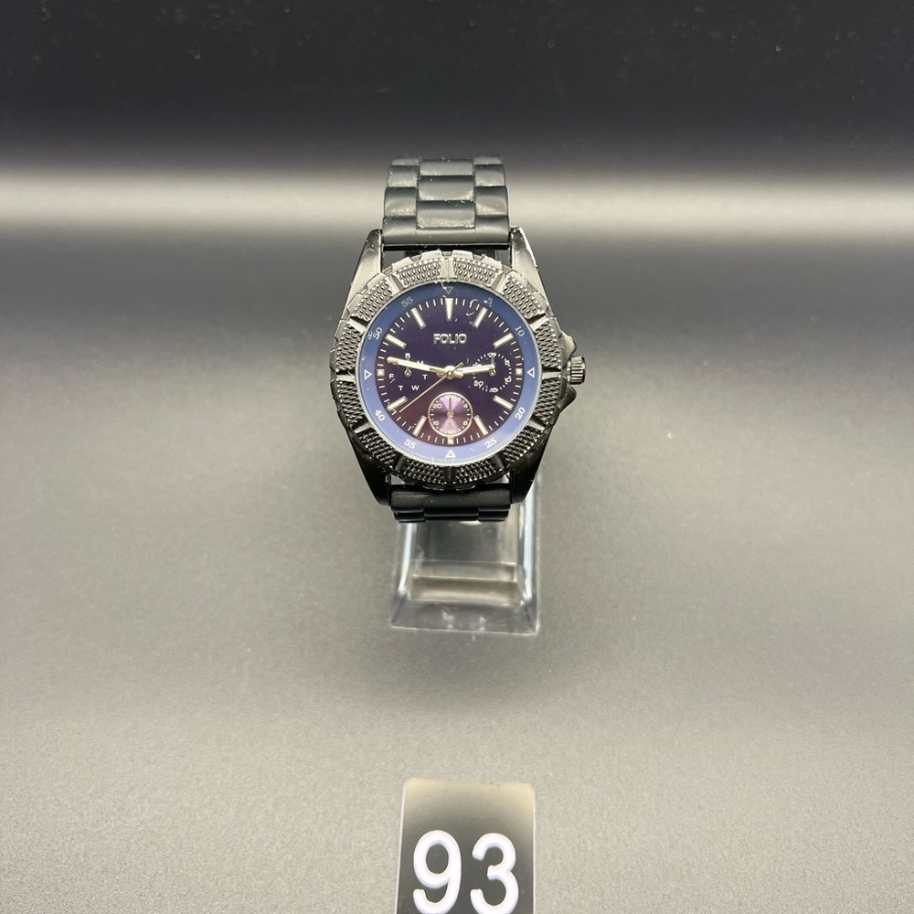 Men’s Folio Black Watch